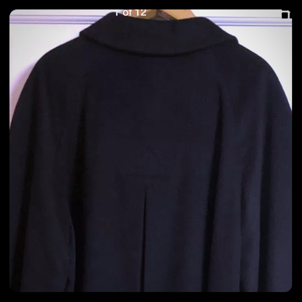 Men Trench Coat size 44R 100% Cashmere